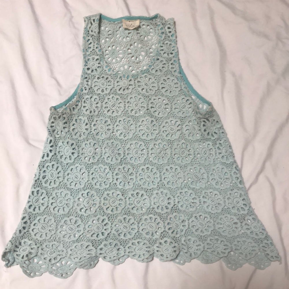 Blue tank top. Urban Outfitters. Small.